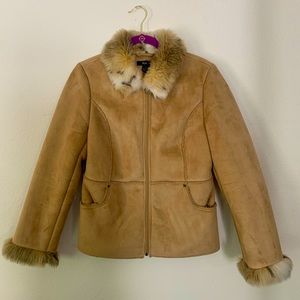 Style & Co. fur coat